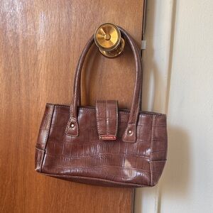 Liz Claiborne Brown Mini Bag